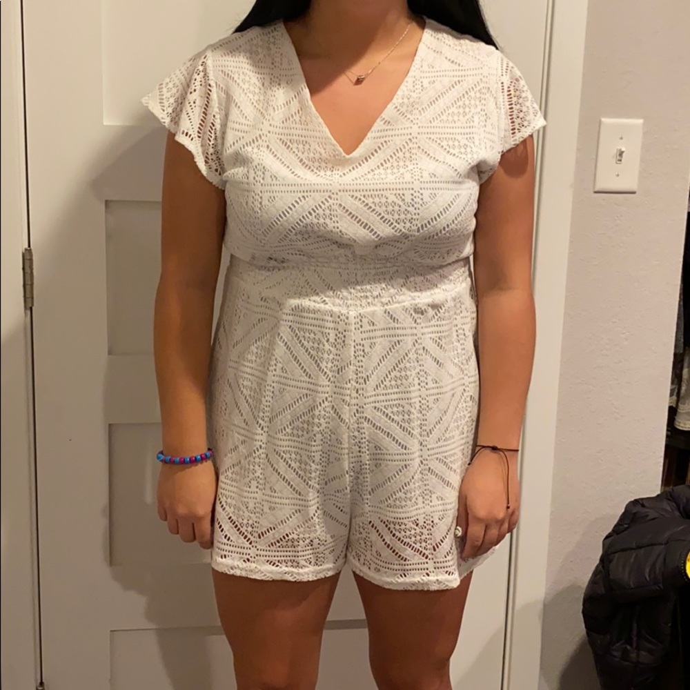 White romper